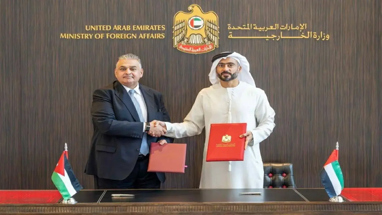 الإمارات والأردن يجمعان الجهود بتوقيع مذكرة تفاهم قنصلية جديدة